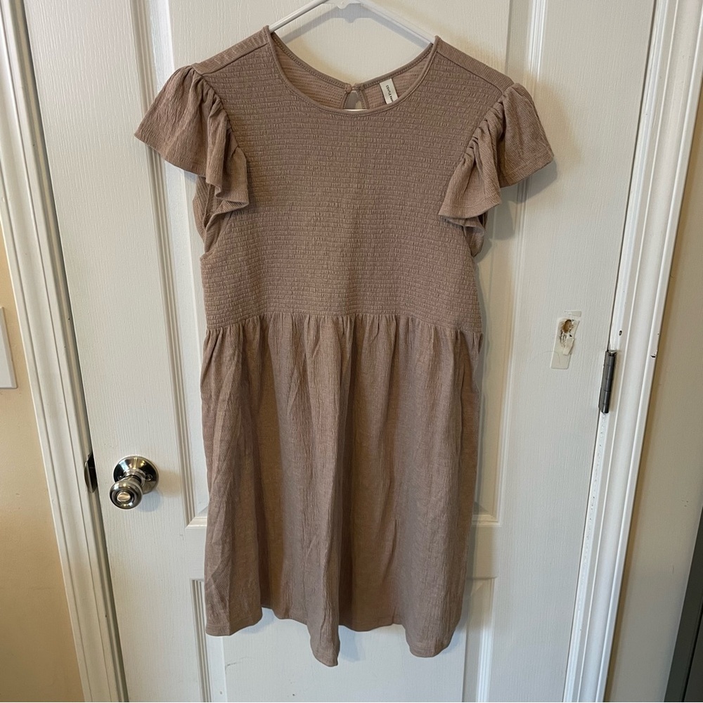Gentle Fawn babydoll dress Tan small‎